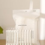 qtips100 individually packaged cotton swabs clean sanitary Travel Portable double headed paper stick disposable cosmetic White
